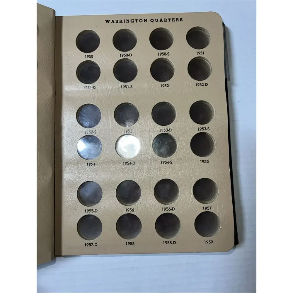 Dansco 7140 Coin Album For US Washington Quarters 1932-1991